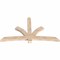 Ekena Millwork Davenport Smooth Timber Gable Bracket, Douglas Fir, 84"W x 49"H x 3 1/2"D x 5 1/2"F, 14/12 Pitch GBW084X49X0406DAV00SDF - alternate 2